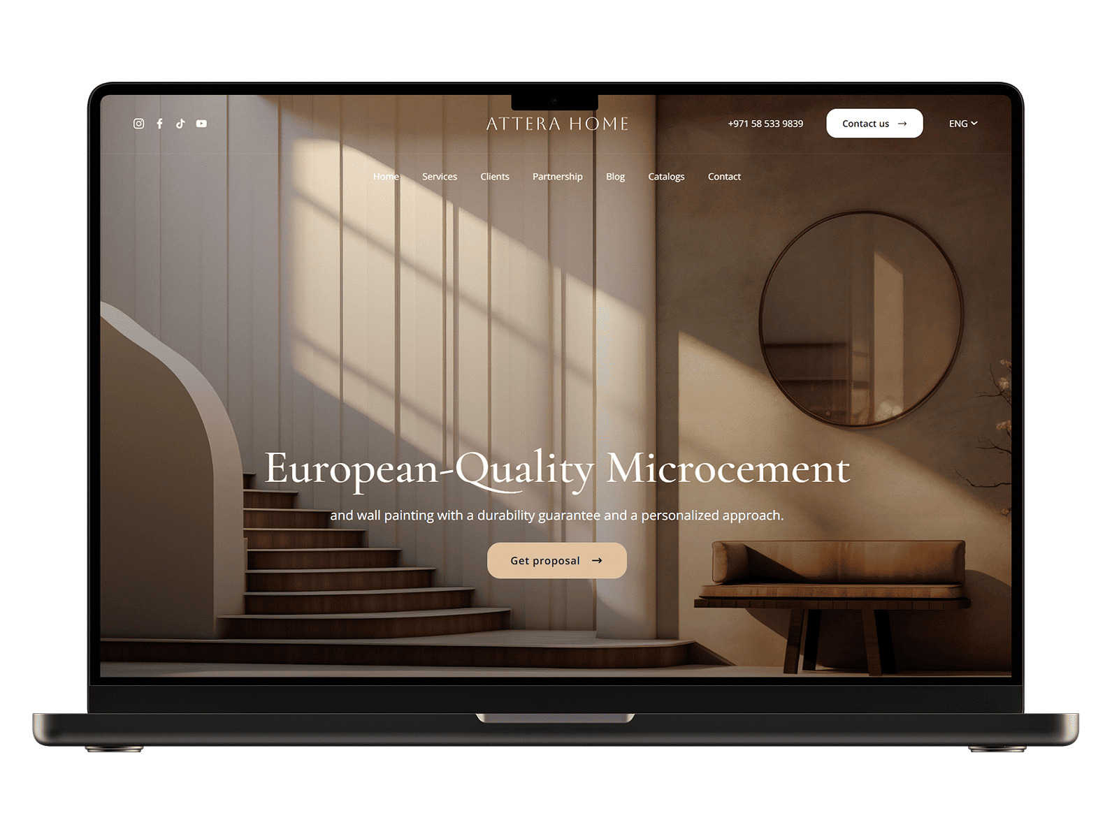 Webunites – Website Solutions – MacBook frme