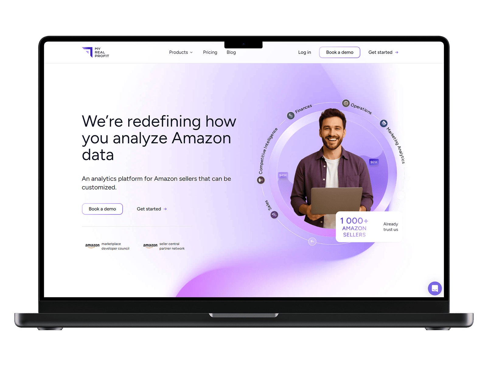 Webunites – Website Solutions – MacBook frame