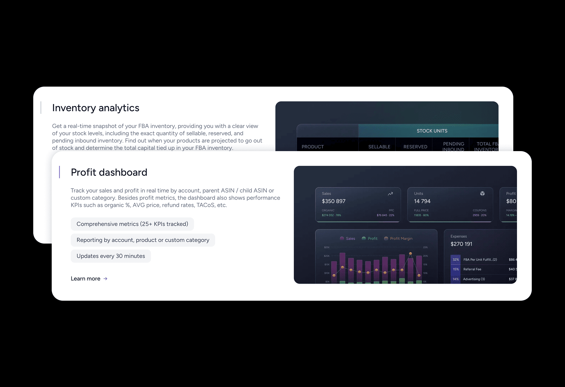 Webunites – Corporate website – Showcase offerings